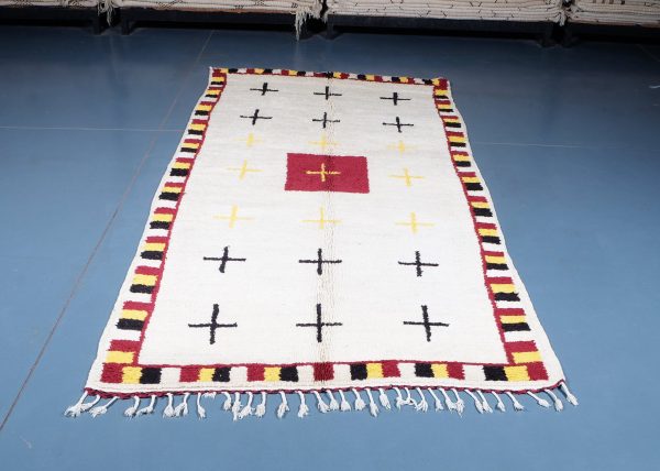 Custom Moroccan rug , Moroccan Azilal Rug 8.30 ft x 4.42 ft, Azilal Rug, Azilal Moroccan Area Rug, Berber handmade carpet, Wool Rug