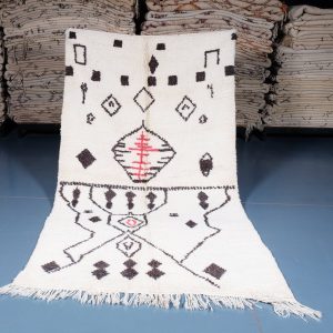Custom Moroccan rug , Handmade azilal Moroccan Rug , azilal carpet , Genuine Wool rug , Berber carpet ,Custom wool rugs