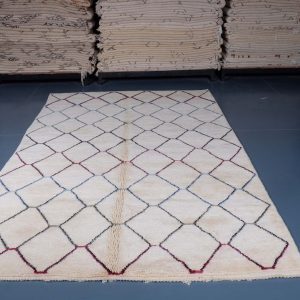 Beni ourain rug 10.00 ft x 6.39 ft