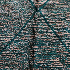 Beni ourain rug 8.26 ft x 4.98 ft  , Beniourain green Rug, Wool Moroccan rug, Handmade Berber Rug, Abstract Berber Rug from Morocco