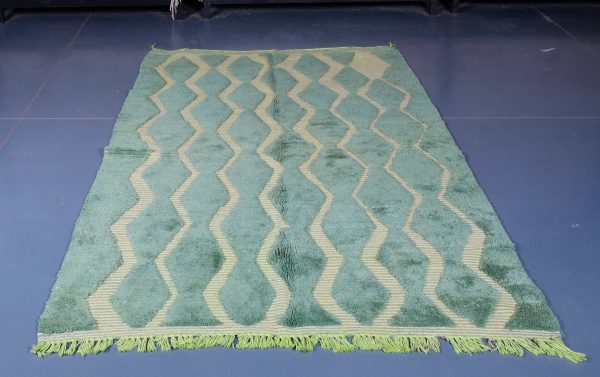 Beni ourain rug 7.70 ft x 4.85 ft