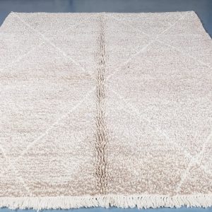 Beni ourain rug 7.34 ft x 5.83 ft