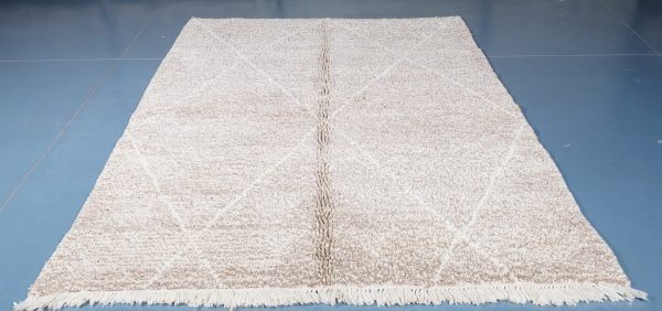 Beni ourain rug 7.34 ft x 5.83 ft