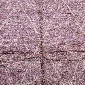 Beni Ourain Pink rug 7.97 ft x 4.72 ft