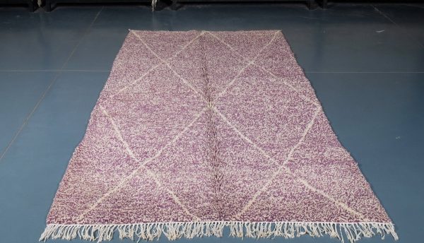 Beni Ourain Pink rug 7.97 ft x 4.72 ft