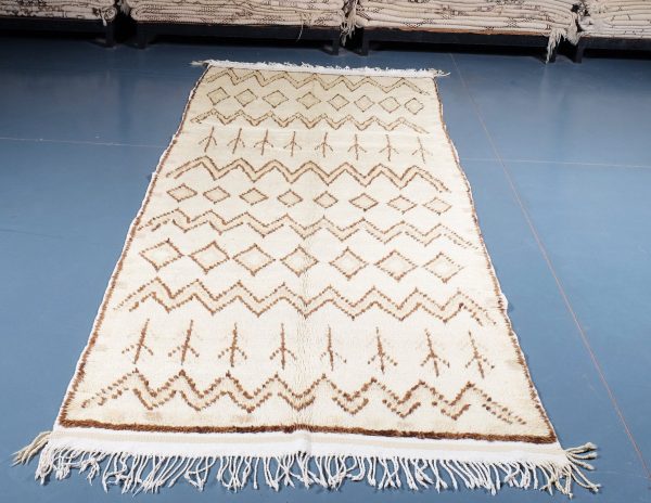 Moroccan Azilal Rug 9.38 ft x 4.29 ft, Authentic Azilal Rug, Azilal Moroccan Area Rug, Berber handmade carpet, Moroccan Rug, Wool Rug