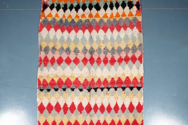 Moroccan Azilal Rug 5.74 ft x 3.41 ft, Authentic Rug, Colorful rug, Azilal Moroccan Area Rug, Berber handmade carpet, Moroccan Rug, Wool Rug