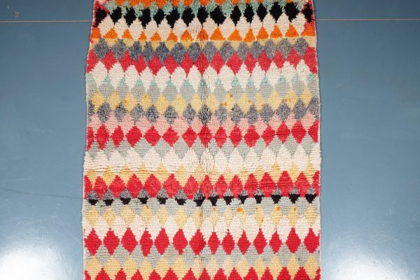 Moroccan Azilal Rug 5.74 ft x 3.41 ft, Authentic Rug, Colorful rug, Azilal Moroccan Area Rug, Berber handmade carpet, Moroccan Rug, Wool Rug