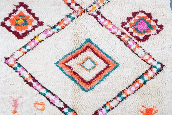 Moroccan Azilal Rug 7.87 ft x 4.26 ft, Authentic Azilal Rug, Azilal Moroccan Area Rug, Berber handmade carpet, Moroccan Rug, Wool Rug