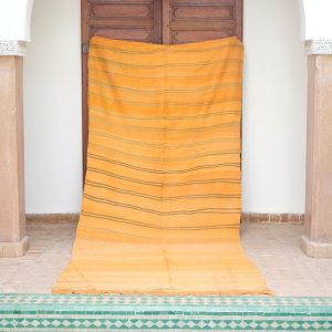 Moroccan handwoven Berber Rugs, 11.8 ft x 4.98 ft ,Orange Moroccan kilim , Wool Moroccan rug, Large vintage Moroccan Rug, Large Berber Rug