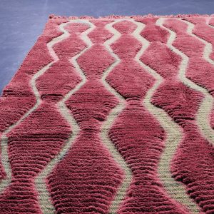 Custom Handmade Rug | Pink Moroccan rug | Custom Moroccan Rug  | Beni ourain rug | Custom Rug | Pink Berber carpet | Custom Berber Rug