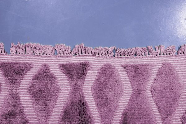 Pink moroccan rug | Handmade Moroccan Rug | Custom Pink rug | Beni ourain carpet |  Genuine Wool rug | Berber carpet | Custom wool rugs