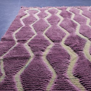 Pink moroccan rug | Handmade Moroccan Rug | Custom Pink rug | Beni ourain carpet |  Genuine Wool rug | Berber carpet | Custom wool rugs