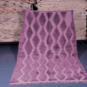 Pink moroccan rug | Handmade Moroccan Rug | Custom Pink rug | Beni ourain carpet |  Genuine Wool rug | Berber carpet | Custom wool rugs