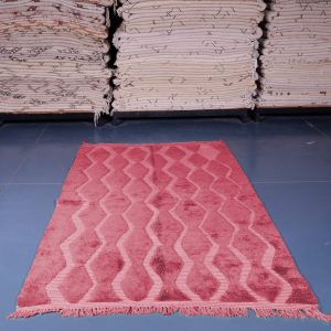 Custom Handmade Rug | Pink Moroccan rug | Custom Moroccan Rug  | Beni ourain rug | Custom Rug | Pink Berber carpet | Custom Berber Rug