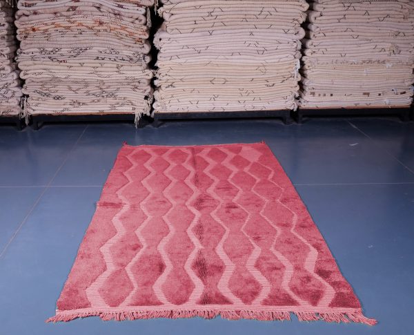 Custom Handmade Rug | Pink Moroccan rug | Custom Moroccan Rug  | Beni ourain rug | Custom Rug | Pink Berber carpet | Custom Berber Rug