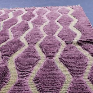 Pink moroccan rug | Handmade Moroccan Rug | Custom Pink rug | Beni ourain carpet |  Genuine Wool rug | Berber carpet | Custom wool rugs