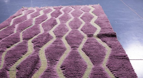 Pink moroccan rug | Handmade Moroccan Rug | Custom Pink rug | Beni ourain carpet |  Genuine Wool rug | Berber carpet | Custom wool rugs