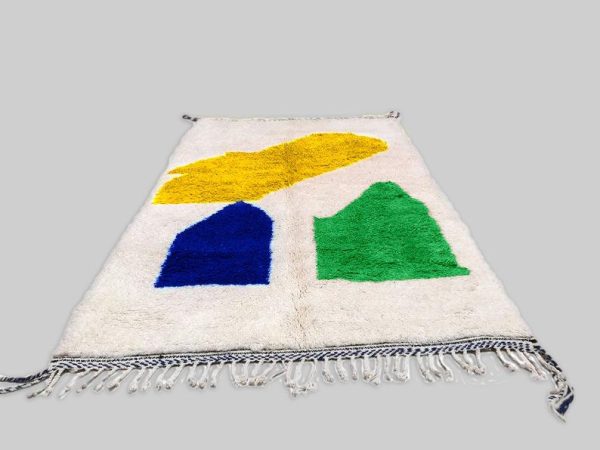 Multi colored Handmade Moroccan Rug