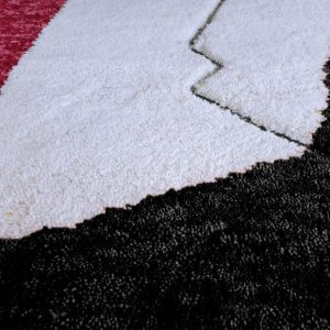 Art deco rugs | Moroccan Rug  | Abstract Rug | Hand Woven Rug | Berber Rug | Area Rug | Moroccan Rug Red | Custom Rug | Unique Accent Rug