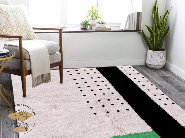 Custom Moroccan rug | Green Moroccan rug