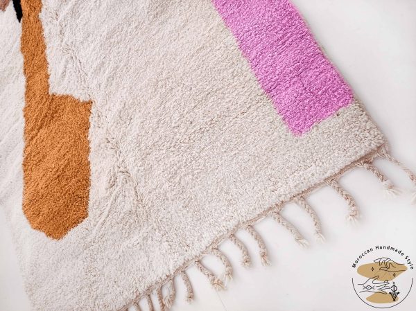 Custom Orange rug | Moroccan Rug