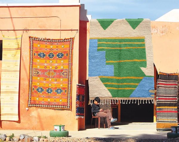 Moroccan carpet , Moroccan area rug