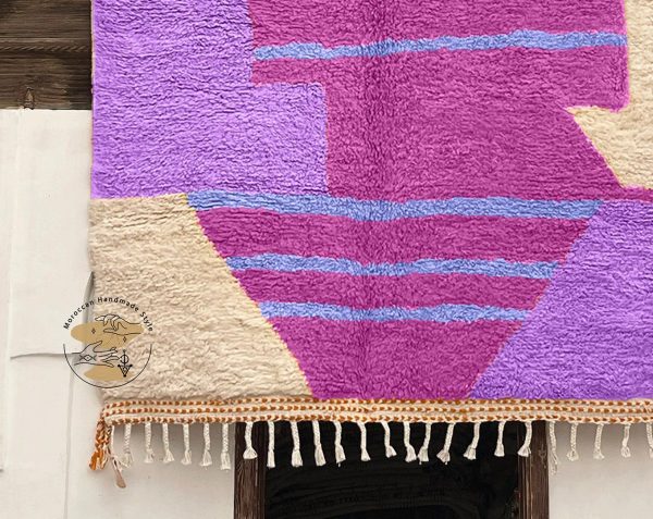 Custom Moroccan rug | Pink Morrocan rug