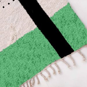 Custom Moroccan rug | Green Moroccan rug