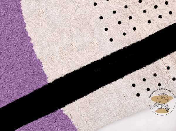 Purple & Pink Custom moroccan rug
