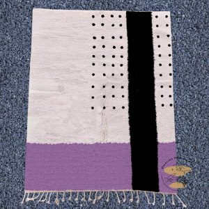 Purple & Pink Custom moroccan rug