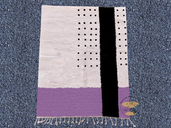 Purple & Pink Custom moroccan rug