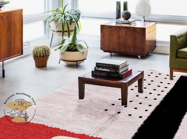 Red Moroccan Rug | Custom Moroccan Rug