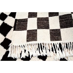 Berber checkered rug - Handmade Berber rug - Checkered rug - Moroccan rug - Berber Rug - Berber Moroccan rug - Checkered rug
