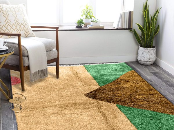 Custom Handmade Rug | Colored Moroccan rug