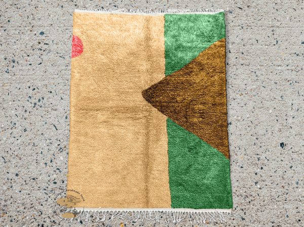 Custom Handmade Rug | Colored Moroccan rug