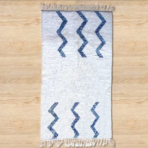 Custom Moroccan rug | Blue moroccan rug | Handmade Moroccan Rug | Blue rug | Moroccan shag rugs | Berber Moroccan rug | Handmade rug