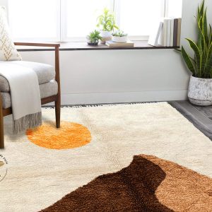 Custom Moroccan rug | hand woven rug