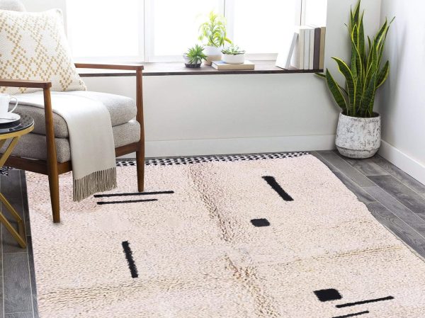 Beni ourain rug | Custom Beni ourain rug | Moroccan rug | Beni ourain rug | Black and white rug | Custom size rug | Custom Handmade rug