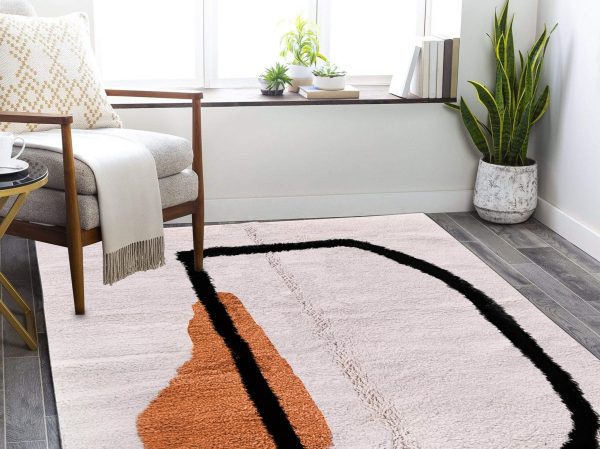 Colorful rug | Moroccan berber rug 8x10 | Art deco rugs | Custom Moroccan area rug  | Custom handmade rug  | Custom Berber Rug