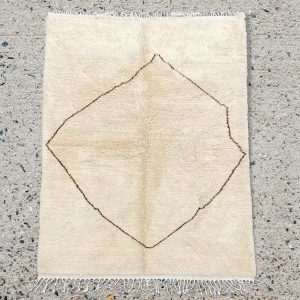 Beni ourain rug | Custom rug | Moroccan rug | Handmade Wool Rug | Wool Rug | Custom rug | Handmade Moroccan rug | Moroccan rug earth tone