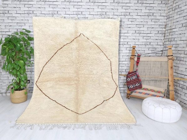 Beni ourain rug | Custom rug | Moroccan rug | Handmade Wool Rug | Wool Rug | Custom rug | Handmade Moroccan rug | Moroccan rug earth tone