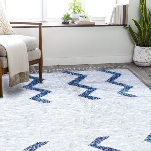 Custom Moroccan rug | Blue moroccan rug | Handmade Moroccan Rug | Blue rug | Moroccan shag rugs | Berber Moroccan rug | Handmade rug