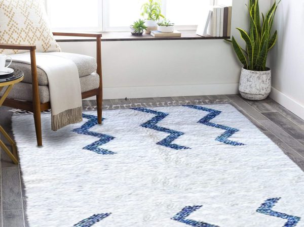 Custom Moroccan rug | Blue moroccan rug | Handmade Moroccan Rug | Blue rug | Moroccan shag rugs | Berber Moroccan rug | Handmade rug