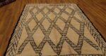 Authentic Beni ourain rug, 8.46 ft x 6.62 ft - Image 3