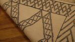 Authentic Beni ourain rug, 8.46 ft x 6.62 ft - Image 7