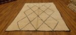 Authentic Beni ourain rug, 9.57 ft x 6.56 ft - Image 3