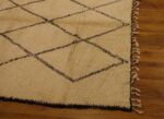 Authentic Beni ourain rug, 9.57 ft x 6.56 ft - Image 5