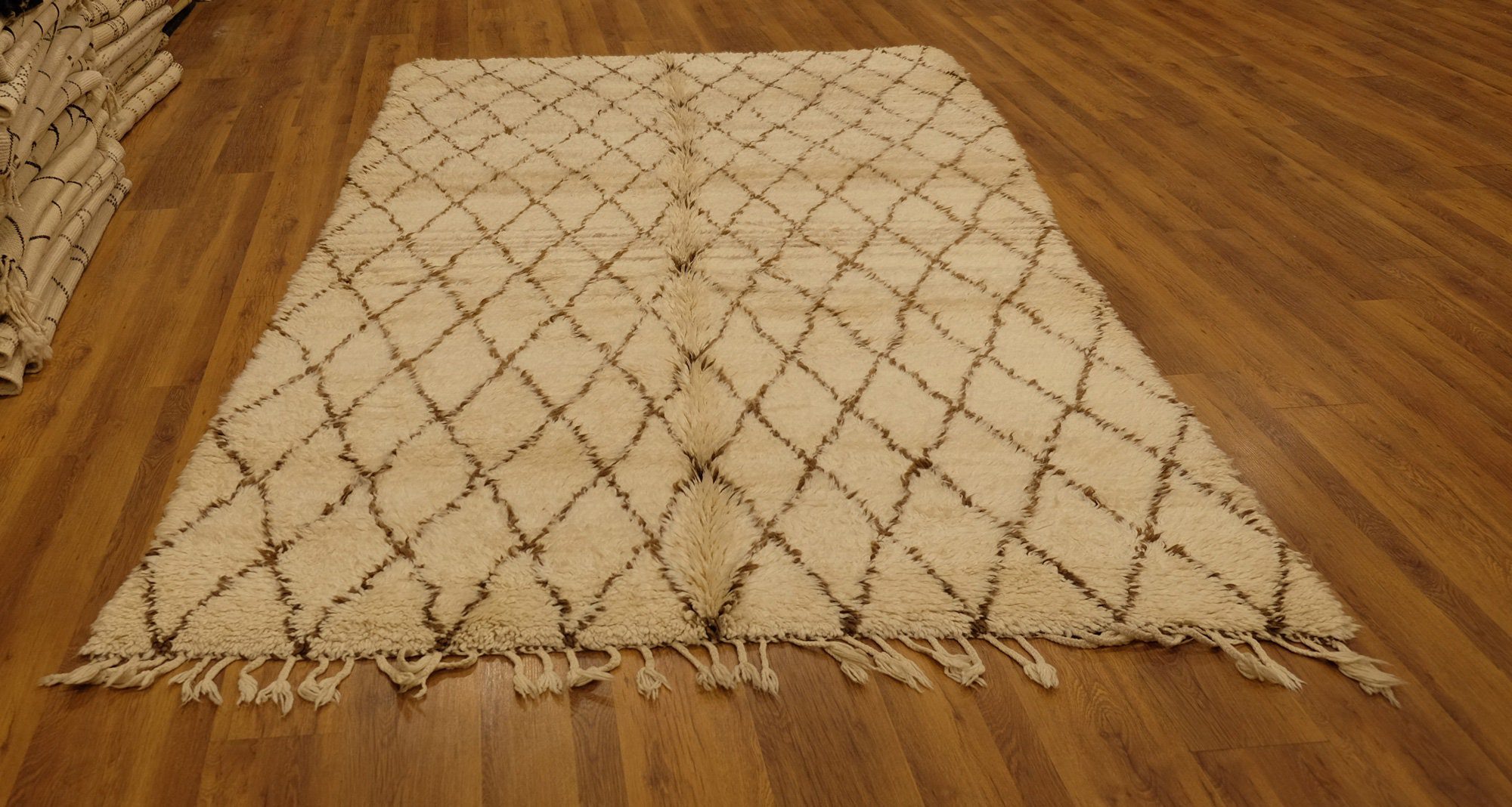 il_fullxfull.2340431699_hyy6-1.jpg Authentic Beni ourain rug, 10.99 ft x 5.9 ft - Image 1