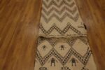 Moroccan Beni Ourain rug 11.4 ft x 5.5 ft - Image 6